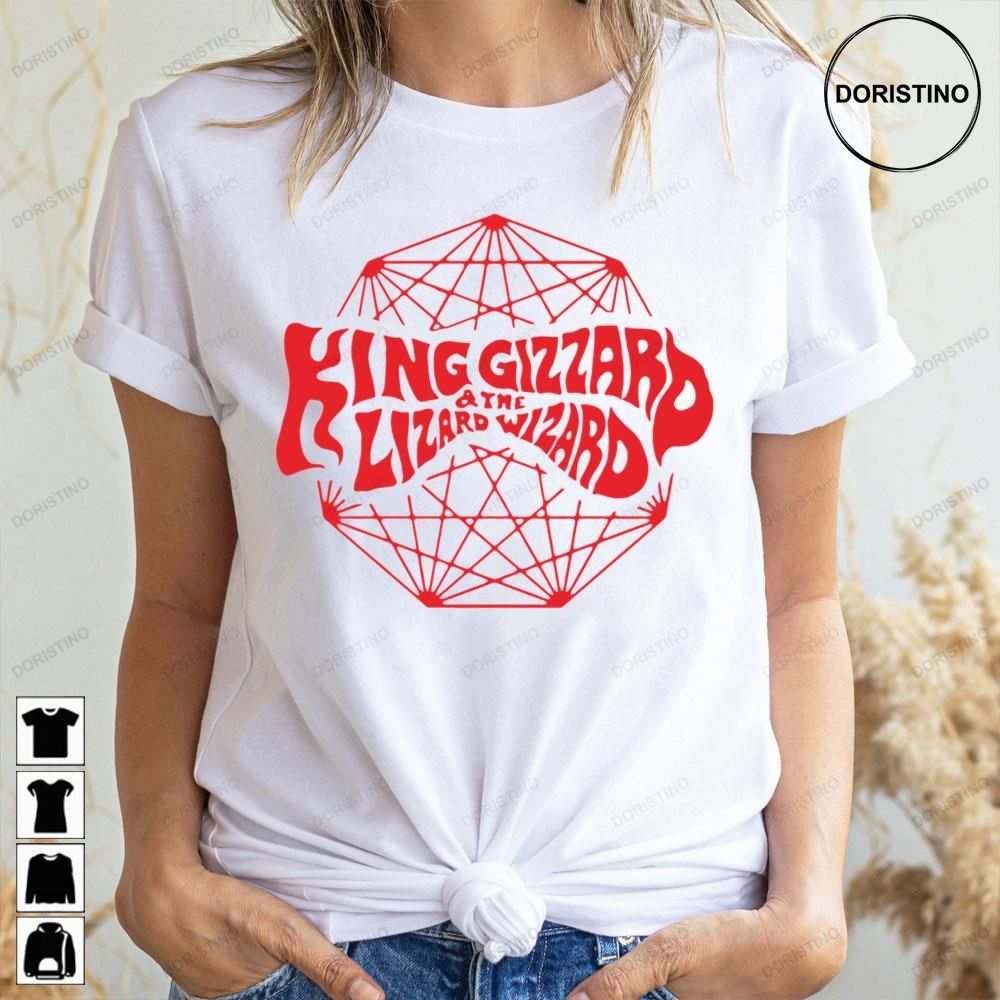 King Gizzard And The Lizard Wizard Red Art Limited Edition T-shirts